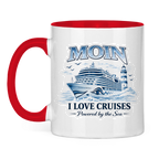 Keramik-Tasse zweifarbig   Kreuzfahrt / Cruise #701