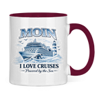Keramik-Tasse zweifarbig   Kreuzfahrt / Cruise #701