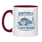 Keramik-Tasse zweifarbig   Kreuzfahrt / Cruise #701