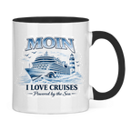 Keramik-Tasse zweifarbig   Kreuzfahrt / Cruise #701