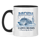 Keramik-Tasse zweifarbig   Kreuzfahrt / Cruise #701