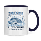 Keramik-Tasse zweifarbig   Kreuzfahrt / Cruise #701