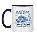 Keramik-Tasse zweifarbig   Kreuzfahrt / Cruise #701