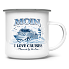 Emaille Tasse  Kreuzfahrt / Cruise #701