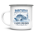 Emaille Tasse  Kreuzfahrt / Cruise #701