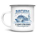 Emaille Tasse  Kreuzfahrt / Cruise #701
