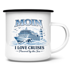 Emaille Tasse  Kreuzfahrt / Cruise #701
