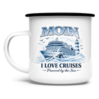 Emaille Tasse  Kreuzfahrt / Cruise #701