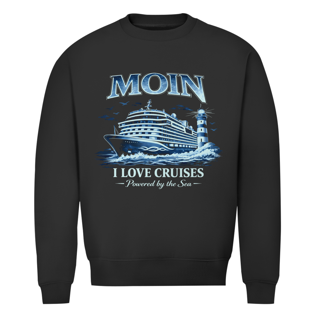 Sweatshirt Herren  Kreuzfahrt / Cruise #702 - beidseitiger Druck