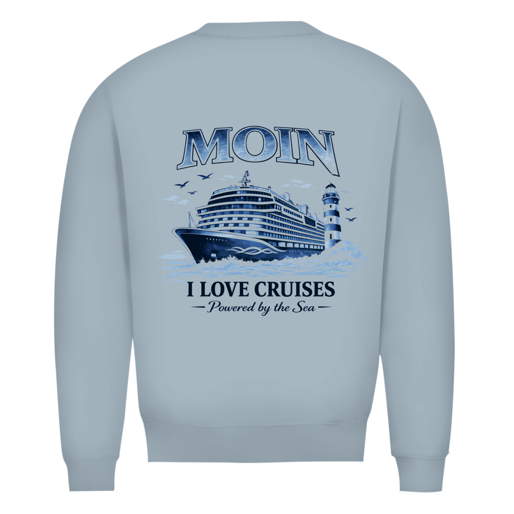 Sweatshirt Herren  Kreuzfahrt / Cruise #702 - beidseitiger Druck
