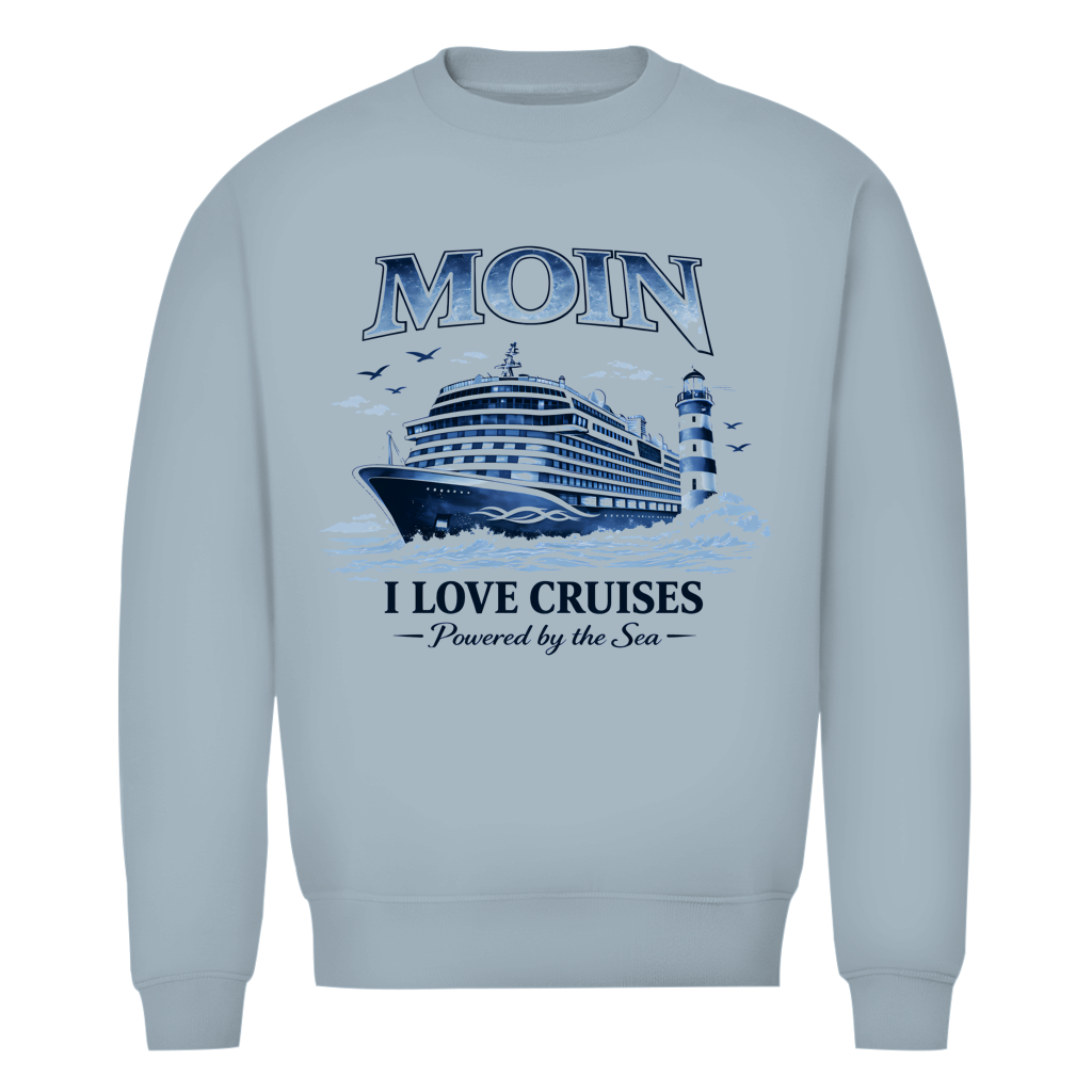 Sweatshirt Herren  Kreuzfahrt / Cruise #702 - beidseitiger Druck