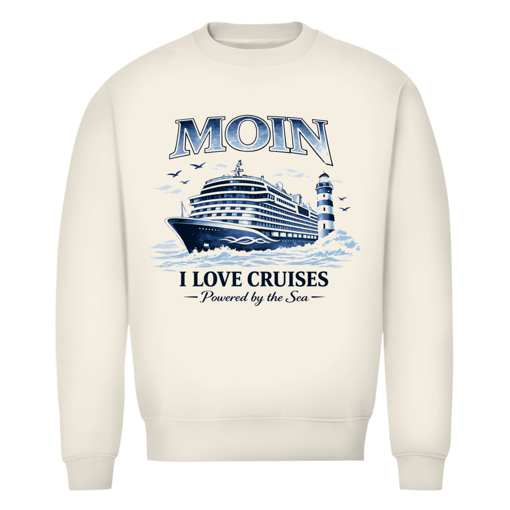 Sweatshirt Herren  Kreuzfahrt / Cruise #702 - beidseitiger Druck