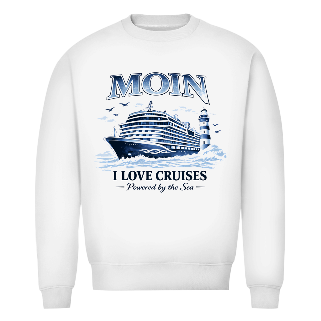 Sweatshirt Herren  Kreuzfahrt / Cruise #702 - beidseitiger Druck