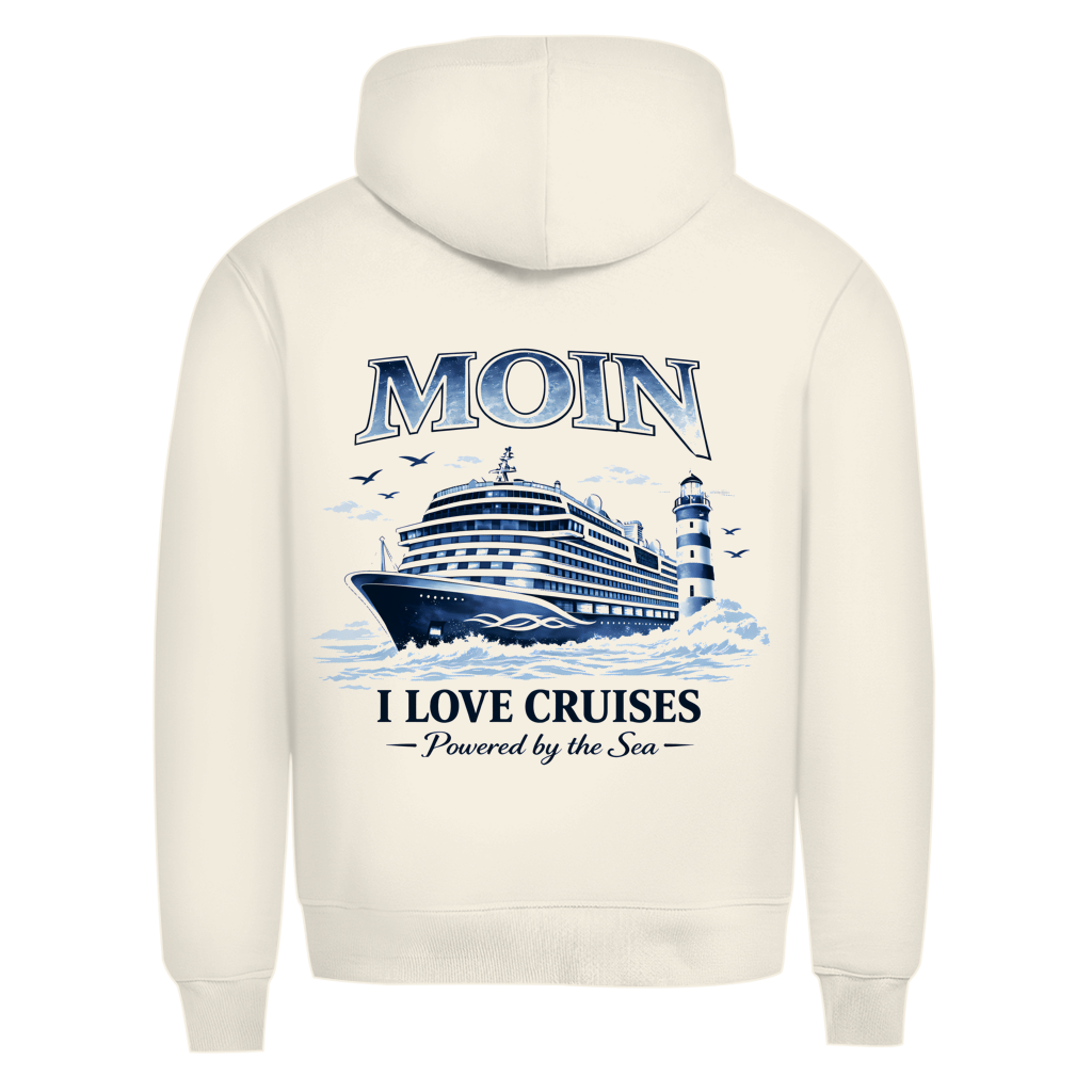 Hoodie Herren  Kreuzfahrt / Cruise #702 - beidseitiger Druck