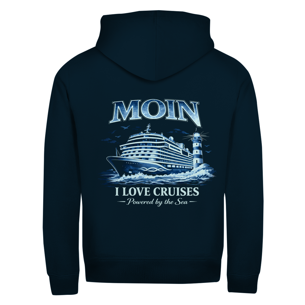 Hoodie-Jacke  Kreuzfahrt / Cruise #702 - beidseitiger Druck