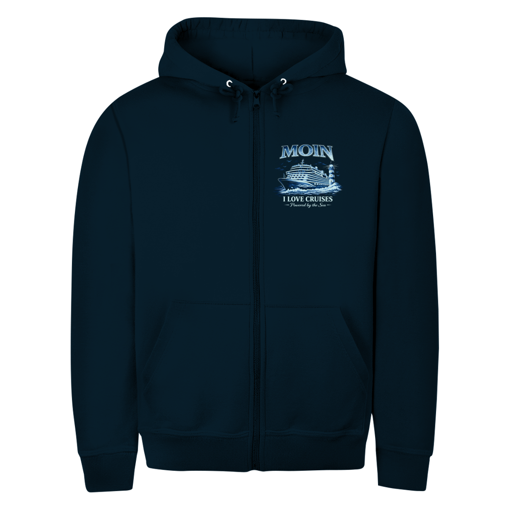 Hoodie-Jacke  Kreuzfahrt / Cruise #702 - beidseitiger Druck