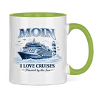Keramik-Tasse zweifarbig   Kreuzfahrt / Cruise #702
