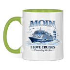Keramik-Tasse zweifarbig   Kreuzfahrt / Cruise #702