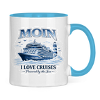 Keramik-Tasse zweifarbig   Kreuzfahrt / Cruise #702