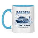 Keramik-Tasse zweifarbig   Kreuzfahrt / Cruise #702