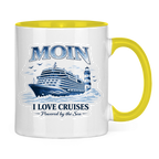 Keramik-Tasse zweifarbig   Kreuzfahrt / Cruise #702