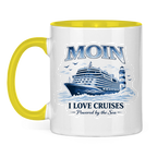 Keramik-Tasse zweifarbig   Kreuzfahrt / Cruise #702