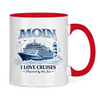 Keramik-Tasse zweifarbig   Kreuzfahrt / Cruise #702