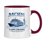 Keramik-Tasse zweifarbig   Kreuzfahrt / Cruise #702