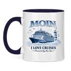 Keramik-Tasse zweifarbig   Kreuzfahrt / Cruise #702