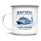 Emaille Tasse  Kreuzfahrt / Cruise #702