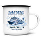 Emaille Tasse  Kreuzfahrt / Cruise #702