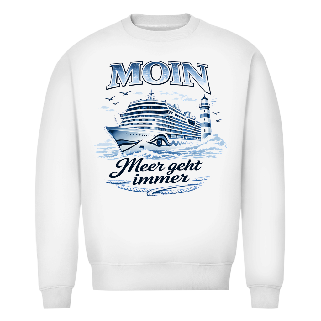 Sweatshirt Herren  Kreuzfahrt / Cruise #704 - einseitiger Druck