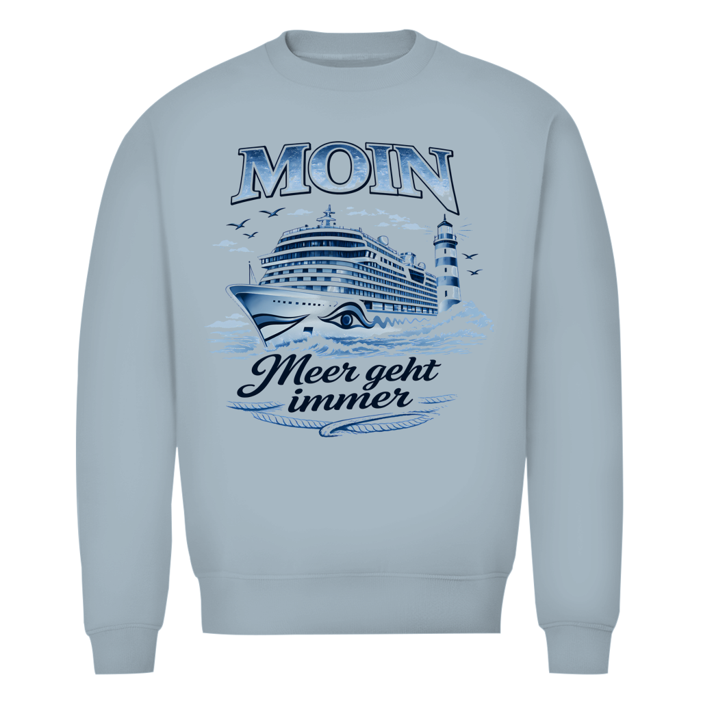 Sweatshirt Herren  Kreuzfahrt / Cruise #704 - beidseitiger Druck