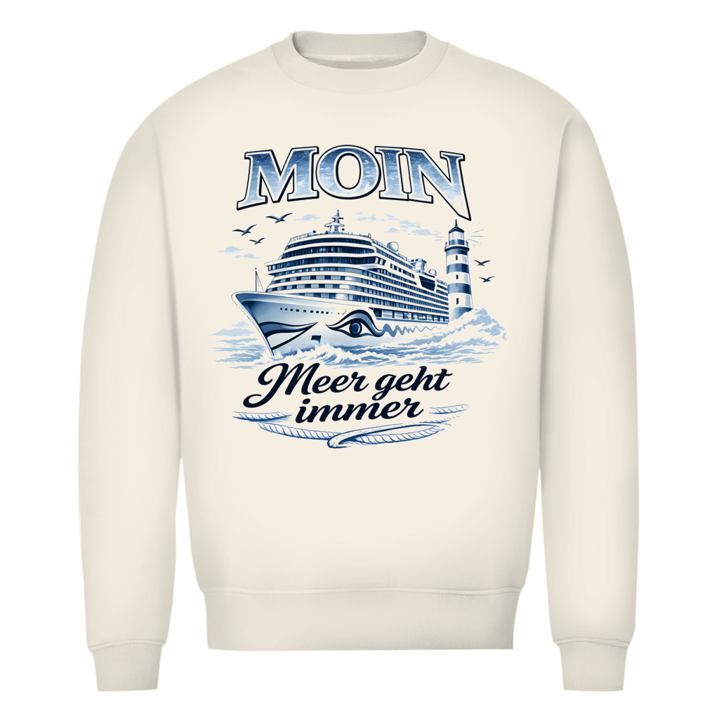 Sweatshirt Herren  Kreuzfahrt / Cruise #704 - beidseitiger Druck