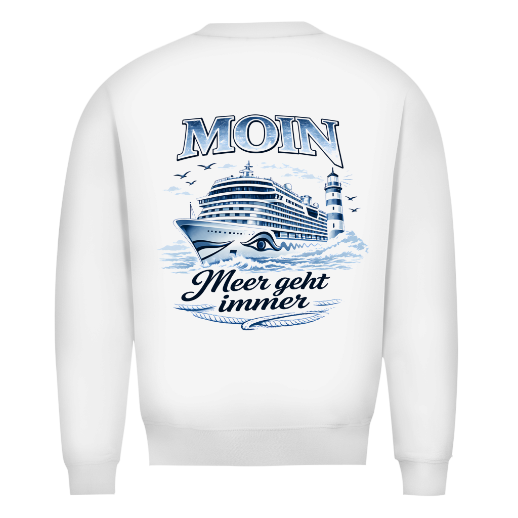 Sweatshirt Herren  Kreuzfahrt / Cruise #704 - beidseitiger Druck