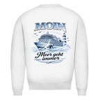 Sweatshirt Herren  Kreuzfahrt / Cruise #704 - beidseitiger Druck