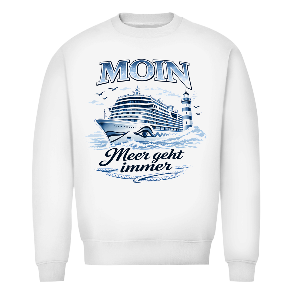 Sweatshirt Herren  Kreuzfahrt / Cruise #704 - beidseitiger Druck