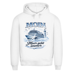 Hoodie Herren   Kreuzfahrt / Cruise #704 - einseitiger Druck