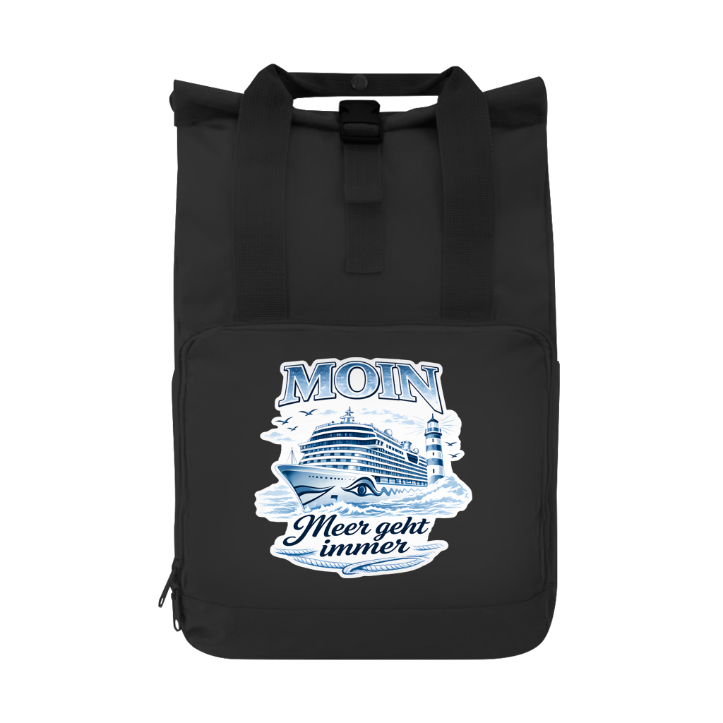Rucksack mit Seitentasche Kreuzfahrt / Cruise #704  Gr. L
