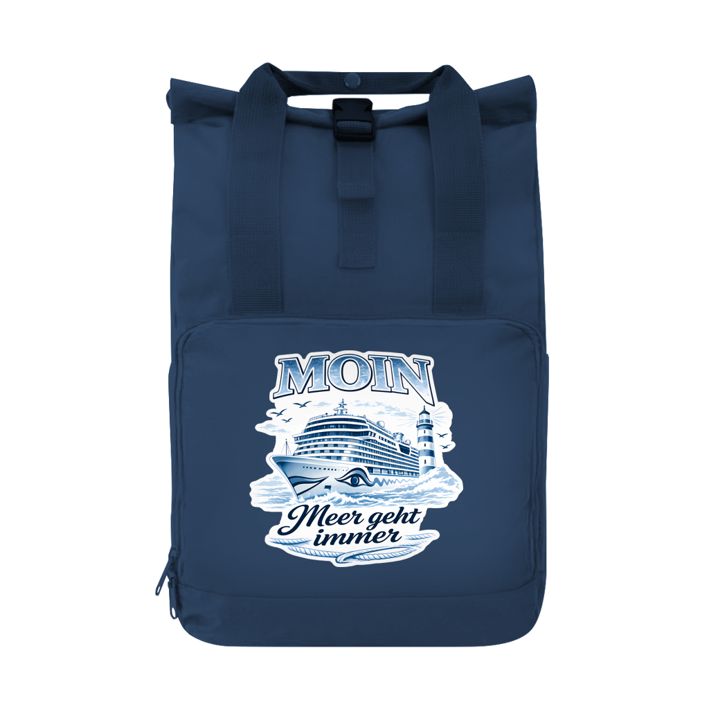 Rucksack mit Seitentasche Kreuzfahrt / Cruise #704  Gr. L