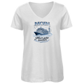 T-Shirt Damen V-Neck  Kreuzfahrt / Cruise #705