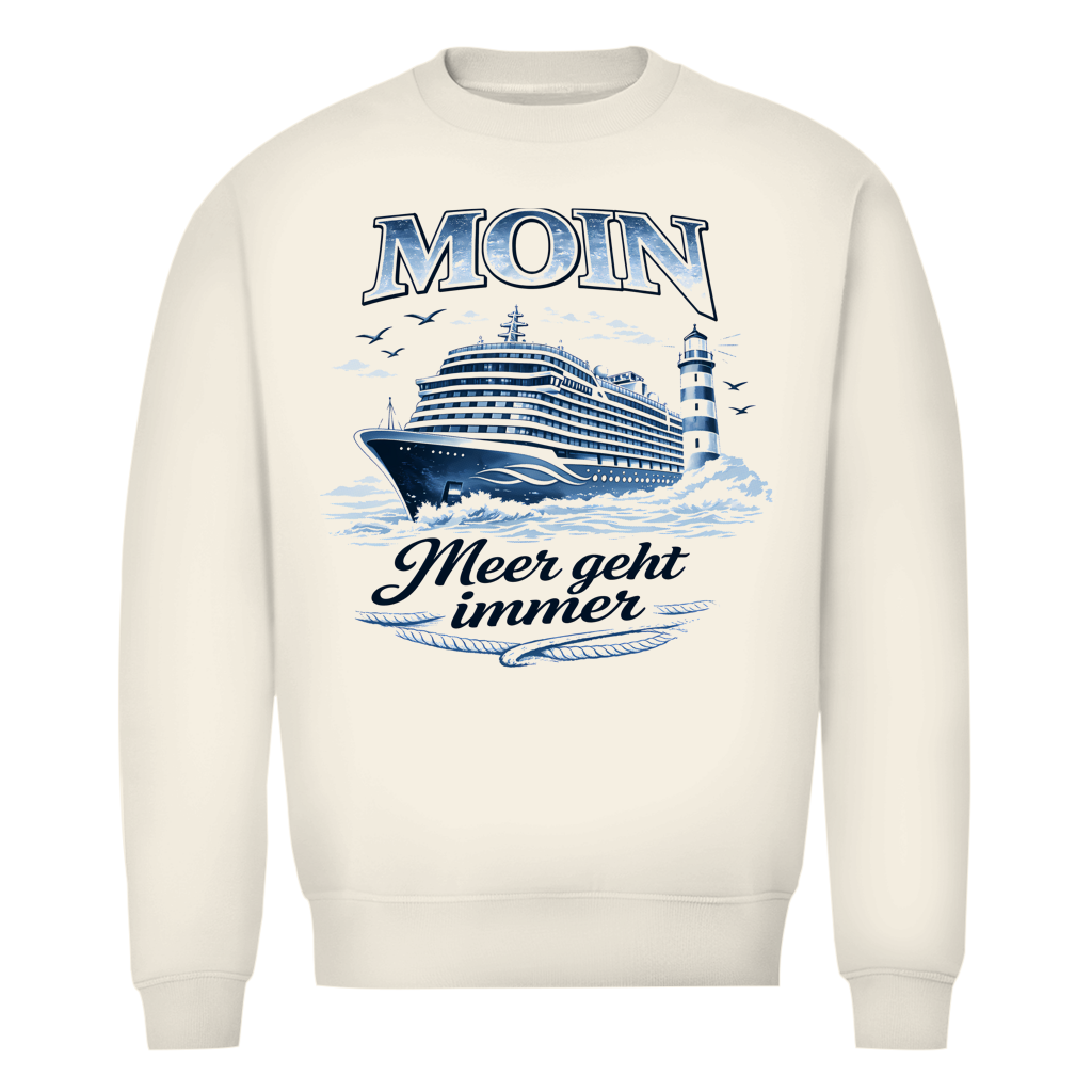 Sweatshirt Herren  Kreuzfahrt / Cruise #705 - einseitiger Druck