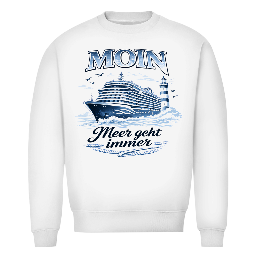 Sweatshirt Herren  Kreuzfahrt / Cruise #705 - einseitiger Druck
