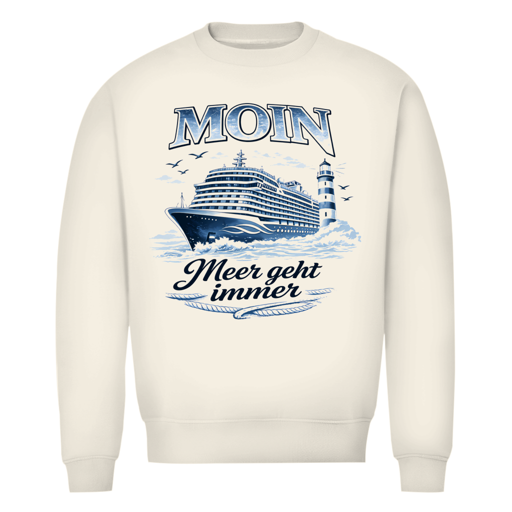 Sweatshirt Herren  Kreuzfahrt / Cruise #705 - beidseitiger Druck