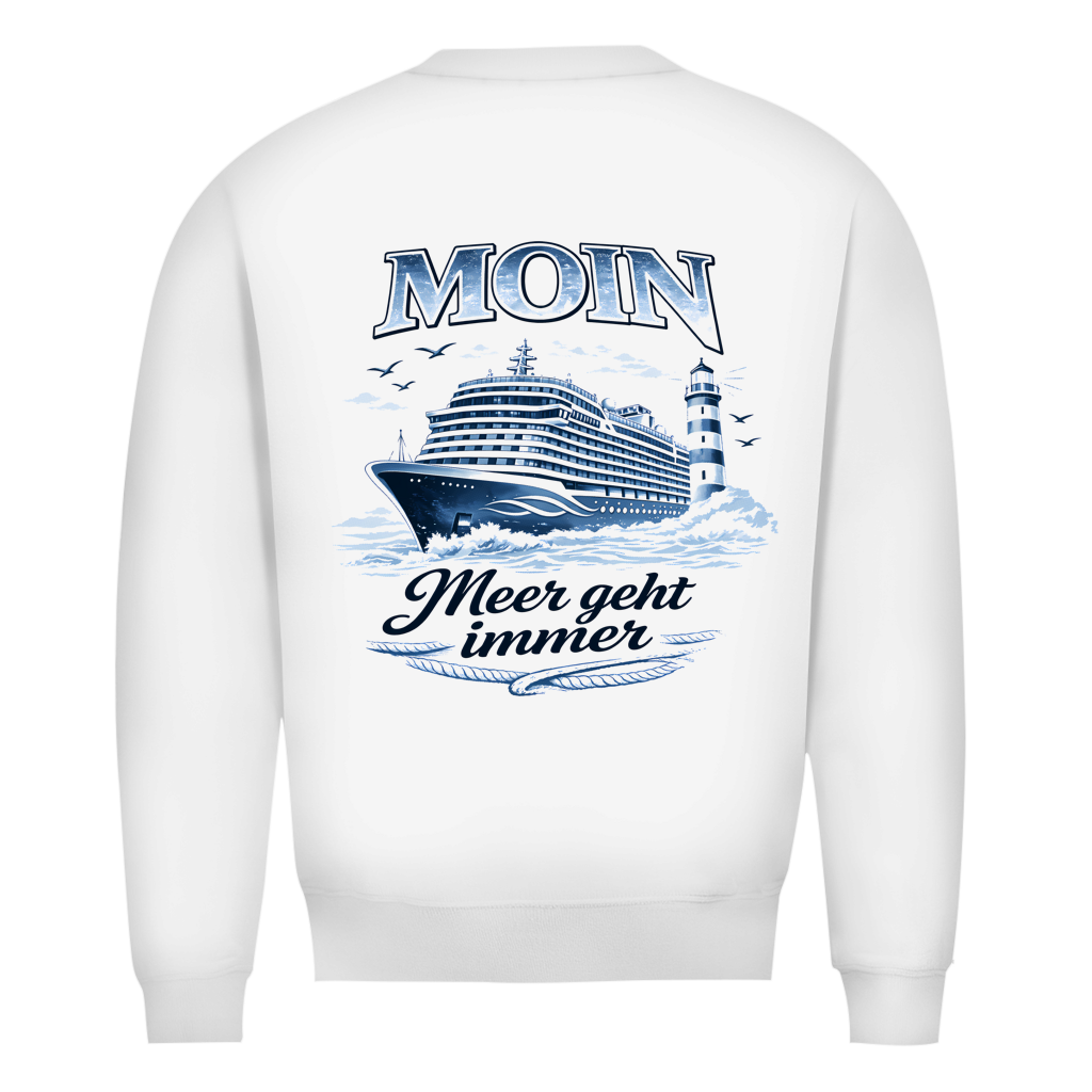 Sweatshirt Herren  Kreuzfahrt / Cruise #705 - beidseitiger Druck