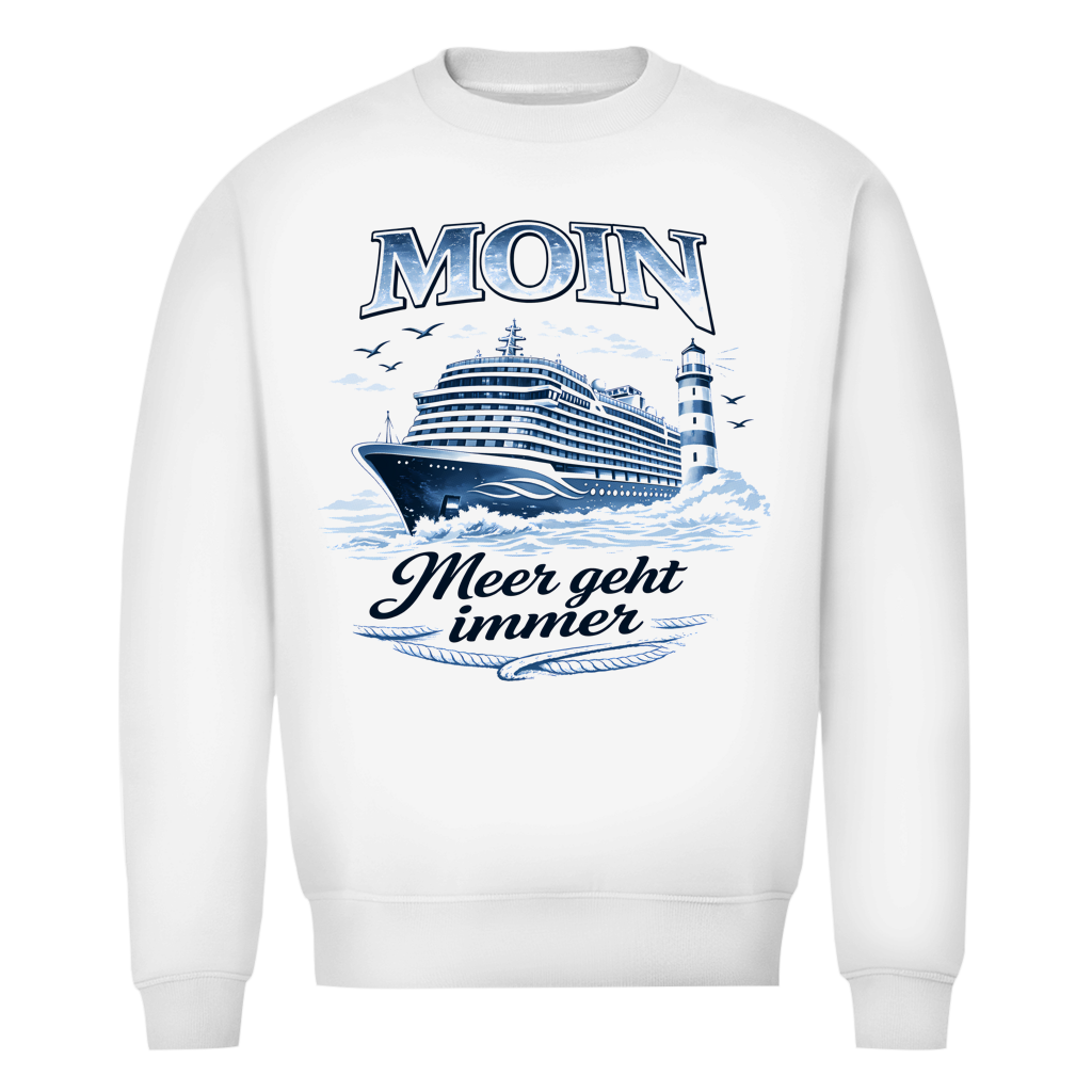 Sweatshirt Herren  Kreuzfahrt / Cruise #705 - beidseitiger Druck