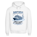 Hoodie Herren   Kreuzfahrt / Cruise #705 - einseitiger Druck