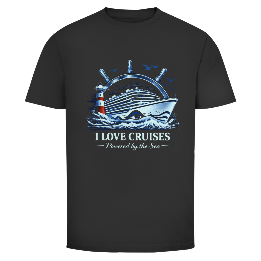 T-Shirt unisex Kreuzfahrt / Cruise #707 - einseitiger Druck