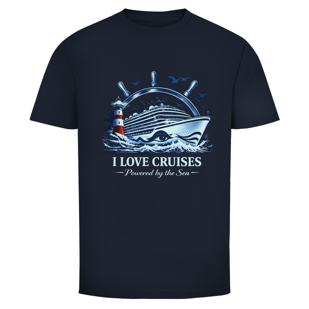 T-Shirt unisex Kreuzfahrt / Cruise #707 - einseitiger Druck