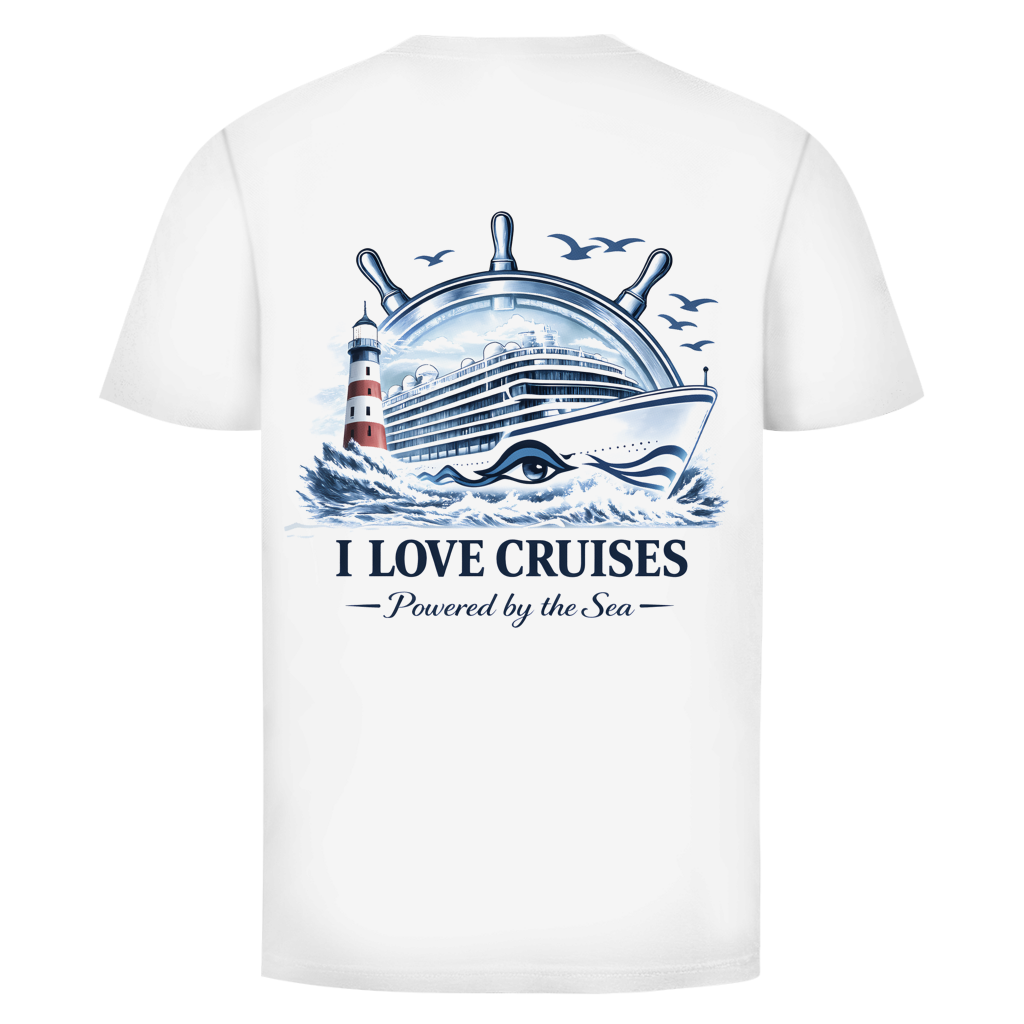 T-Shirt unisex Kreuzfahrt / Cruise #707 - beidseitiger Druck